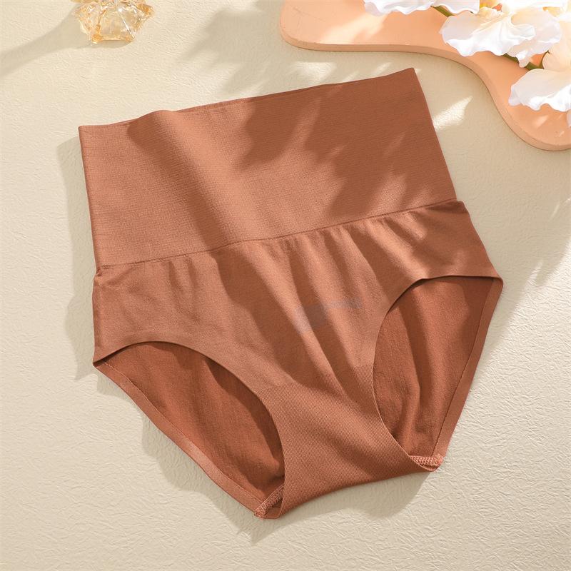 High Waist Tummy Control Pants Waist Shaping Thong Women's Body Shaping Sexy Butt Lifting Butt Exposing Plus Size Panties