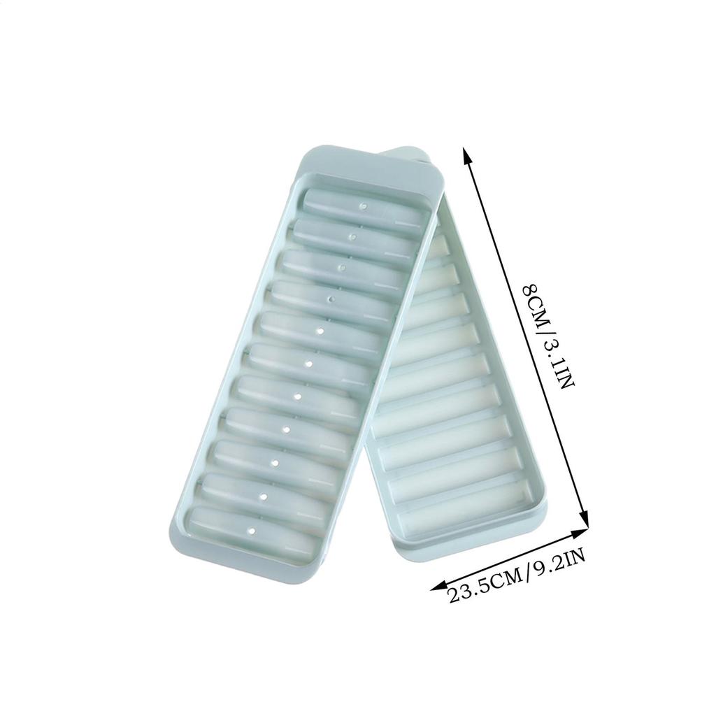 11 Grids Silicone Long ice cubes mold Non-Stick Stick Shape Ice Tray Summer Iced Beverage Making Tools for Wine Juice Fruit