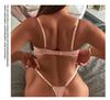 Popular Russia Satin Lingerie: Slim-Fit Anti-Sag Bra Set for Enhanced Shape