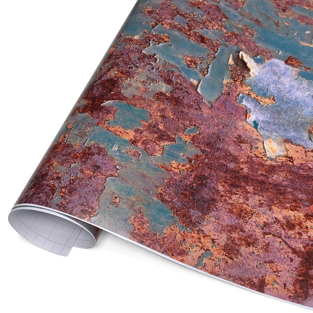 Vintage Vinyl Wrap for Car Body Films Rusty Texture Car Film Covering Scratch-resistant Tuning Auto Accessories Sticker Adhesive