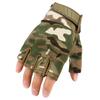 Anti slip Touch Screen Thin Camouflage Half Finger Gloves Men's Spring and Summer Outdoor Cycling Breathable Tactical Gloves Equipment