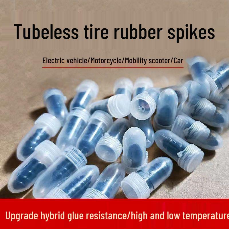 Quick Repair Tire Glue & Nails for Electric Vehicles, Motorcycles, and Cars
