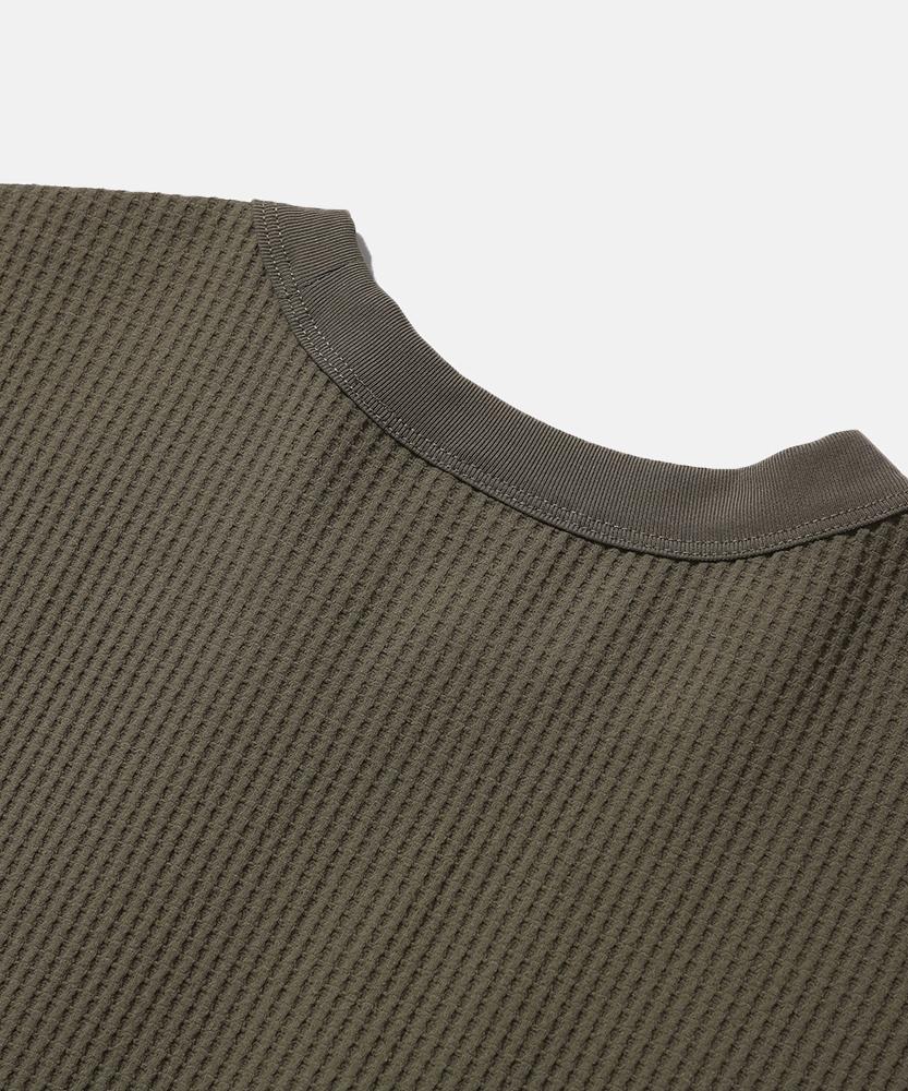 MOIF [Aw26] Advanced Waffle L/S Tee / Stone