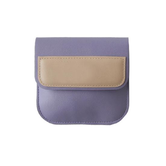 

Легкая переноска, долговечная, надежная, многофункциональная маленькая сумка для наушников, органайзер для наушников, мини-сумка для хранения фиолетовый