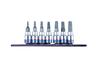 Kpl. Nasadek 1/4'' Torx Z Otworem,7 Szt T10-740 Na Szynie - Ky2107Pr