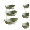 Tiered Fruit Bowl Basket Display Stand Dessert Cupcake Plate Platter Bread Vegetable Holder Serving