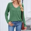 Women Tops Long Sleeve R-Neck Shirts Fall Fashion  Casual Business Tunic Blouses