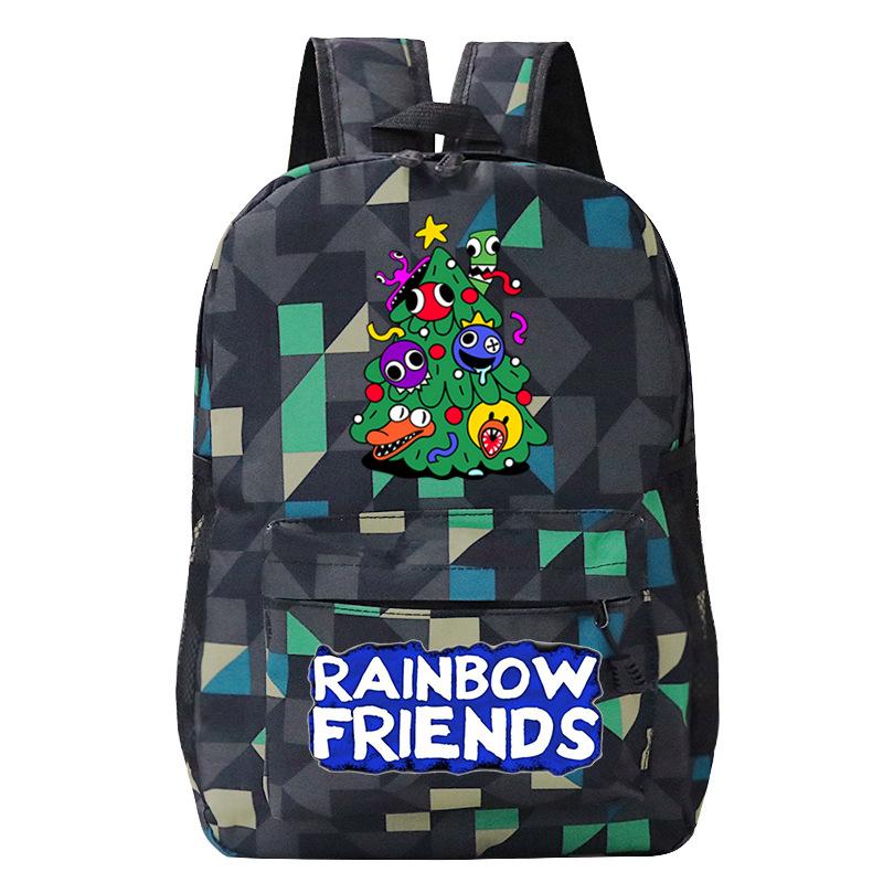 Cartoon Backpack For Primary School Students, Junior High School Students, Campus Burden Reduction Schoolbag Wide Shoulder Large Capacity Computer Bag