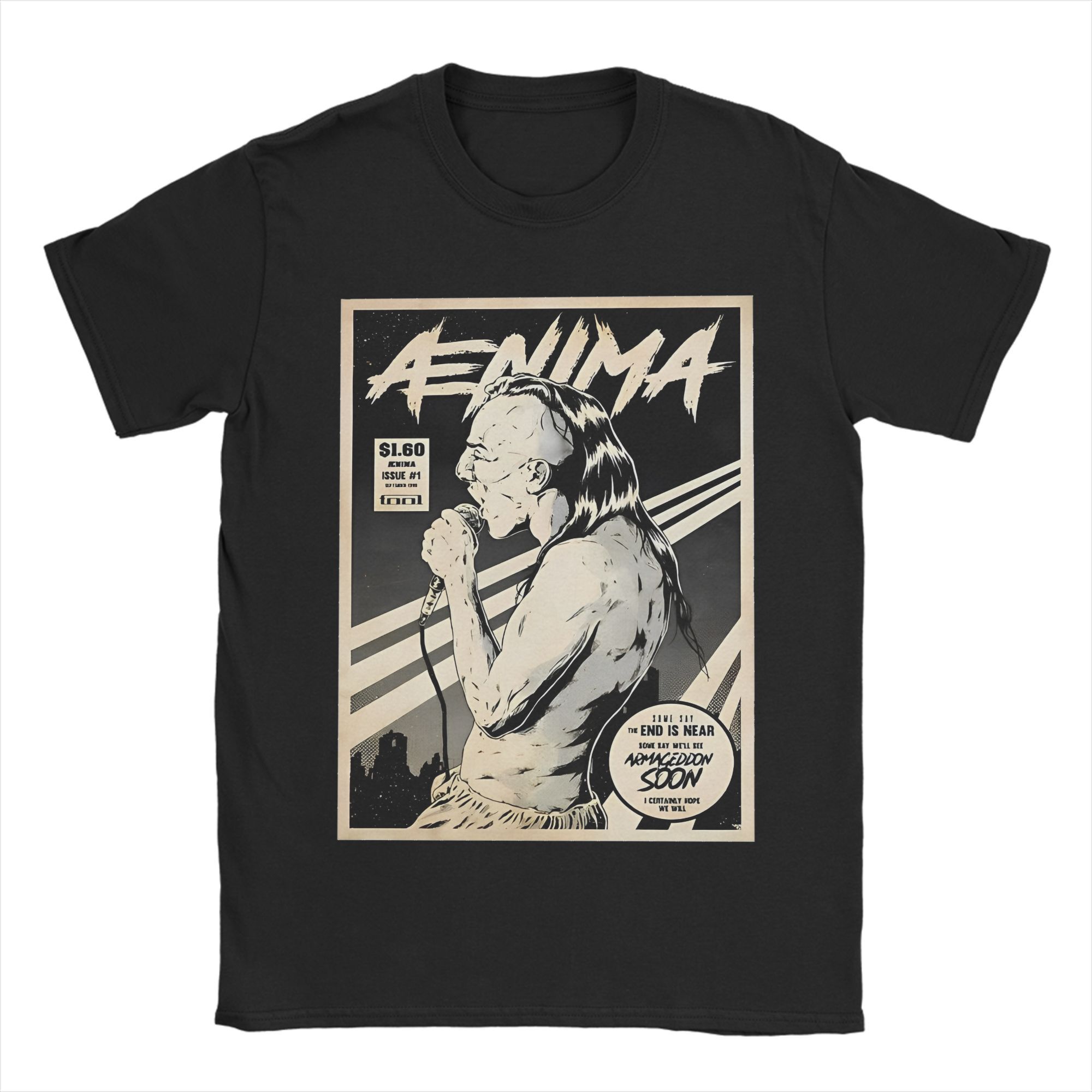 

World Tool Band Tour T Shirts 100 Cotton Casual TShirts Round Collar Fear Inoculum Tees Short Sleeve Clothing Printed 4XL