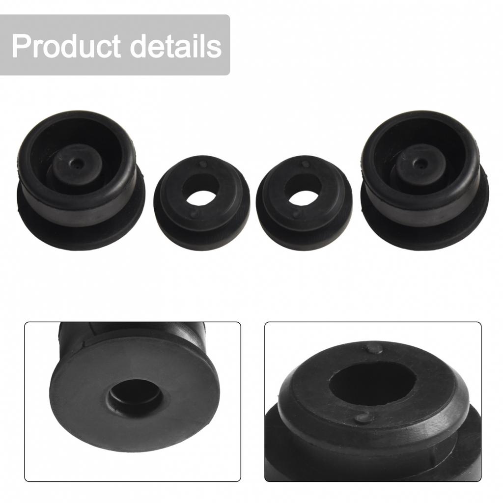 Practical 4PC Radiator Bushing Grommets for For Accord For Civic