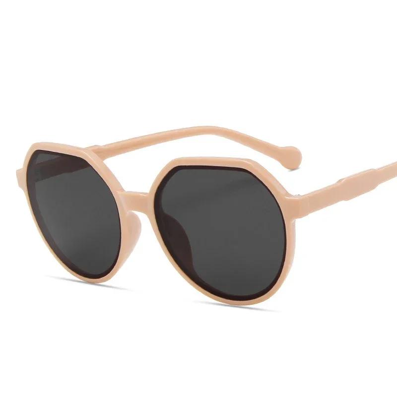 

New For Women Eye Protection Square Shaped Shaped Frame Sunglasses Vintage Style Small Framed Brown Sunlight Eyeglasses Ultra Light Blue Light AS THE PICTURE