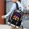 Zaino K-Pop Demon Hunters Stampato Grande Capacità per Studente Adolescente Ragazza Ragazzo Borsa da Scuola Borsa da Libro Regalo per Bambino Donna Impermeabile Borsa da Viaggio Mochila