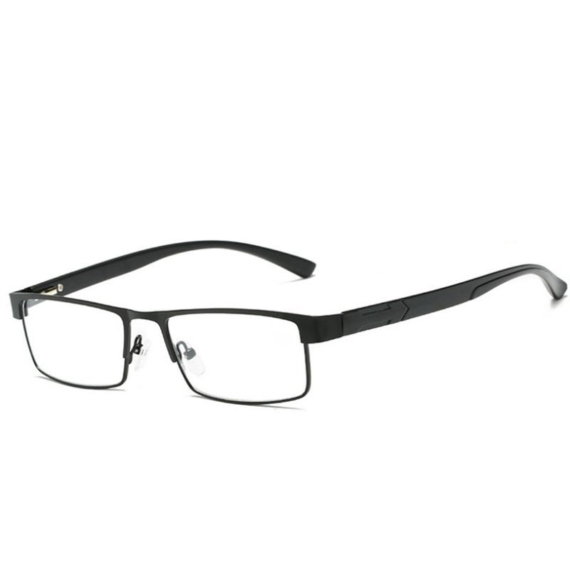 

Business Glasses Reading Metal Titanium Alloy Magnifying 10040 Eyeglasses Strength 250