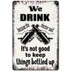 Vintage Metal Tin Sign Retro Wall Decor 20x30cm