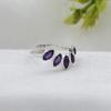 Amethyst Silver Ring, February Birthstone Jewelry, 925 Sterling Silver Handmade Jewelry, Women Silver Ring, Gift For Her Ar8952