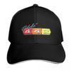 Olds 442 Chroom Baseballpet Snapback Platte Klep Strapback Papa Hoed Zes Panelen Gestructureerde Kroon