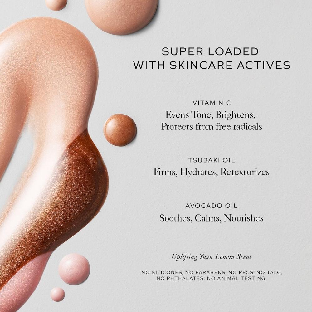 Westman Atelier Liquid Super LoaDed Highlighter 1 Oz 30 Ml Peau De Ros  Cool Oyster Pink