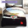 Benfica CLUB Bedding Quilt Set Quilt Cover Pillowcase Home Decoration Birthday Gift (1 * Duvet Cover + 2 * Pillowcase, Without Core)