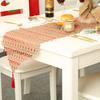 Tapestry Gift Snowflake Christmas Ornament Xmas Decor Table Desktop Decorative Christmas Decoration Tablecloth Table Runner