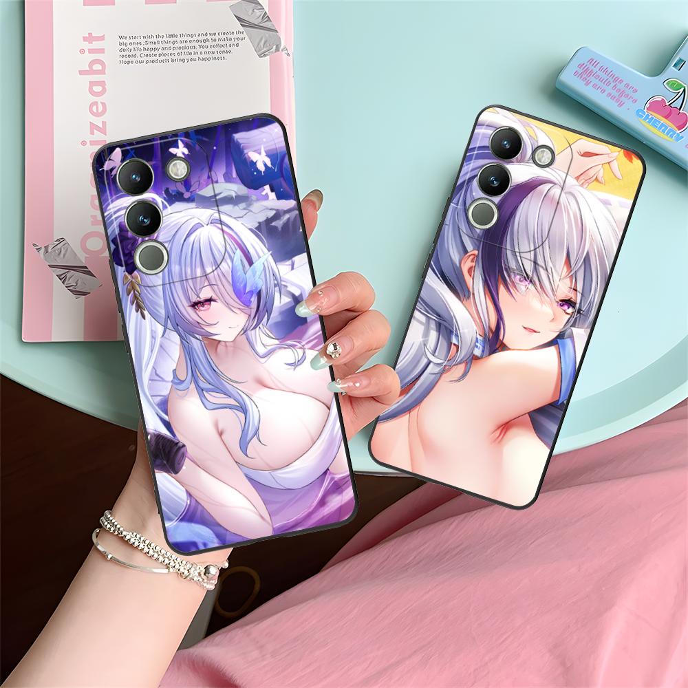 Azur Lane Unzen Matte TPU Mobile Phone Case for VIVO V60 V50 V40 V30 V29 V27 V25 V23 Pro Lite 5G Colorful Printing Cover