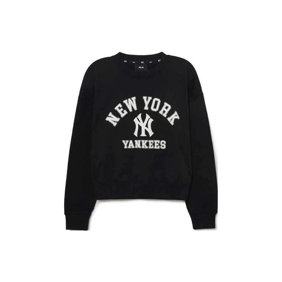 New MLB New York Yankees Sweatshirt Women's Black 3FMTV0231-50BKS