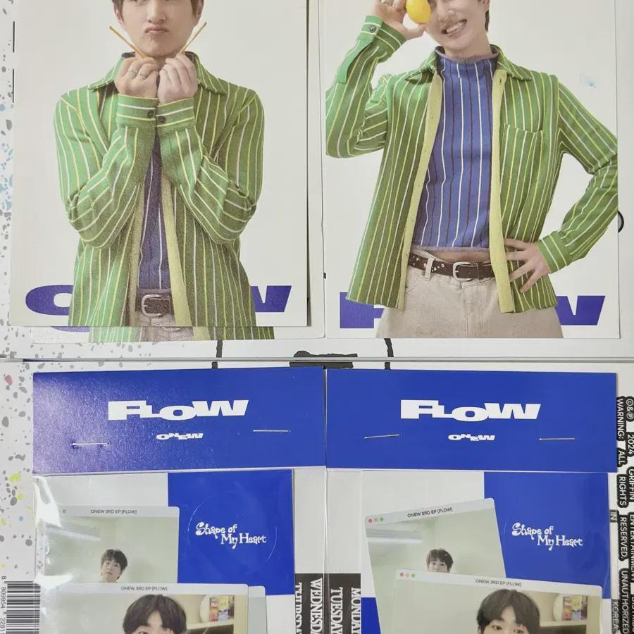 

Onew Flow Pop-up Store 2 типа открыток + 2 наклейки оптом