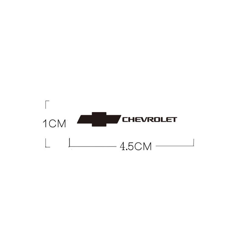Car Interior Decals Emblem Sticker Accessories For Chevrolet Cruze Sonic Silverado Trax Camaro Captiva Equinox Trailblazer Z71