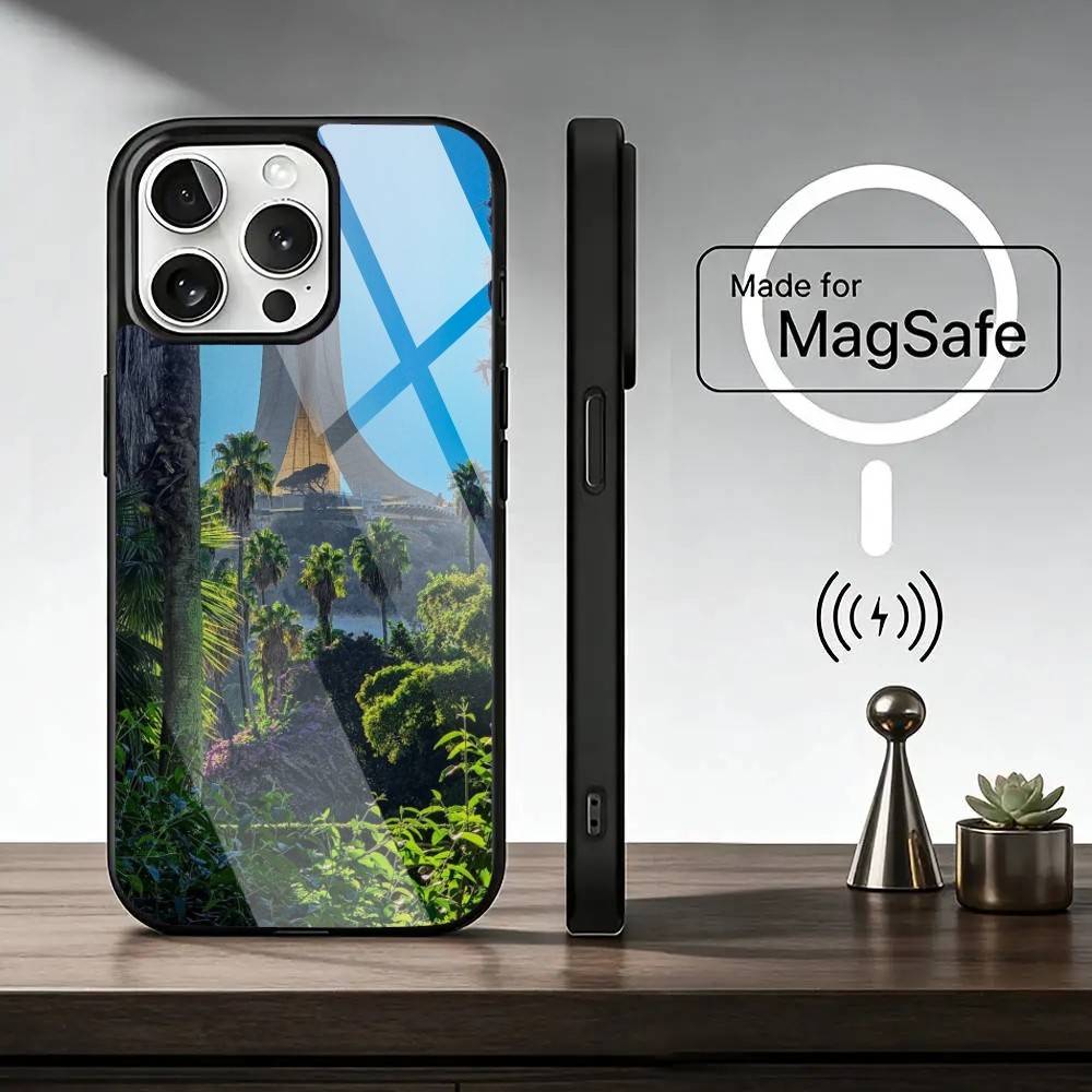 Algeria F-Flag  Phone Case For iPhone17,16,15,14,13,12,11 Plus,Pro Magnetic with Magsafe Wireless Charging iPhone11PRO