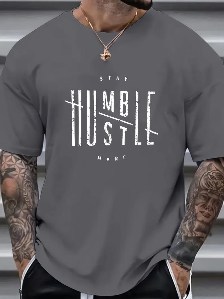 Der Sommer-Bestseller 2025 Herren T-Shirt Lässig und modisch Buchstabendruck Outdoor Street Einfaches Herren T-Shirt