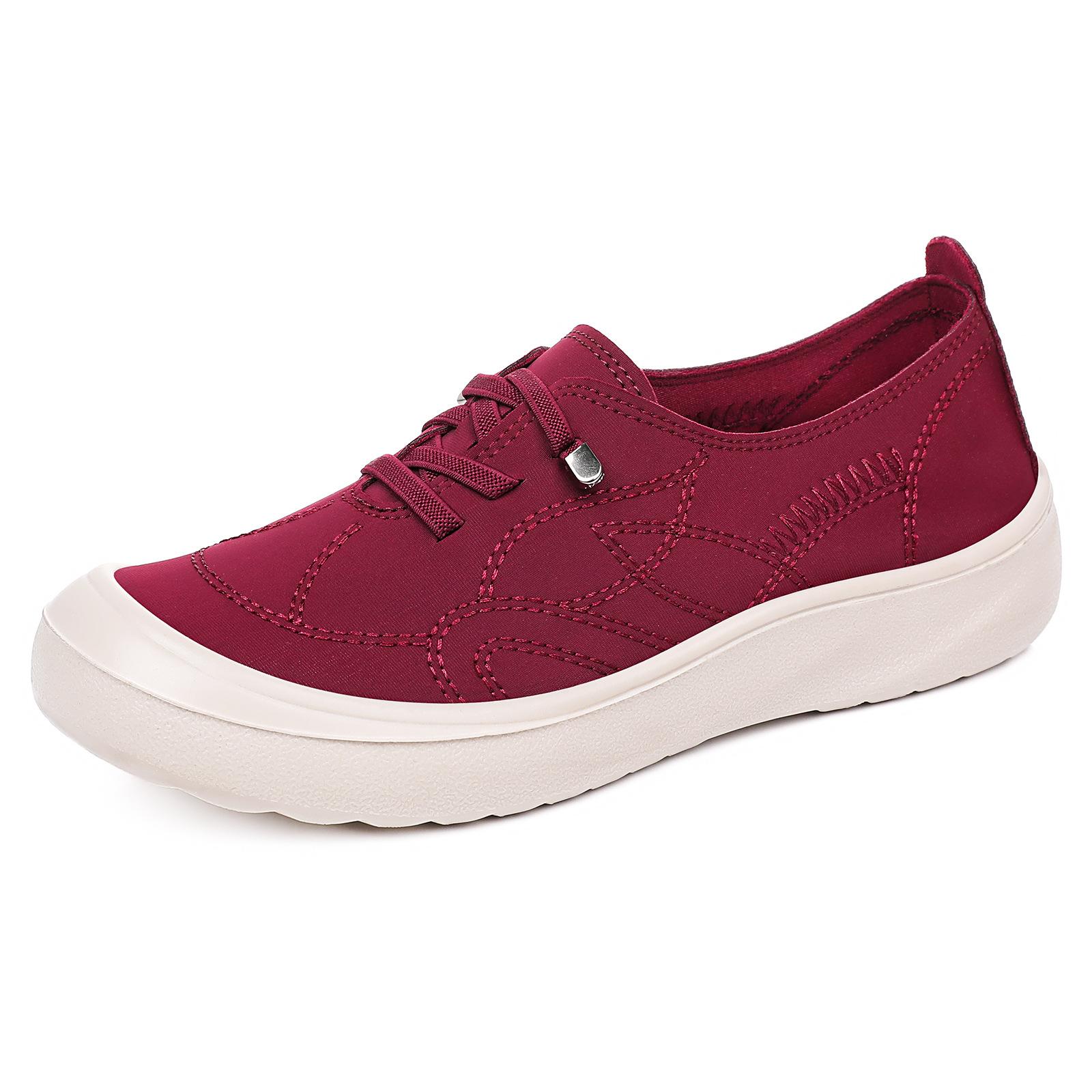 

Heeled Shoes, One Pair Can Be Worn for Various Occasions. Ordinary Cloth Shoes for Women, Casual Single Shoes. 41 червоний