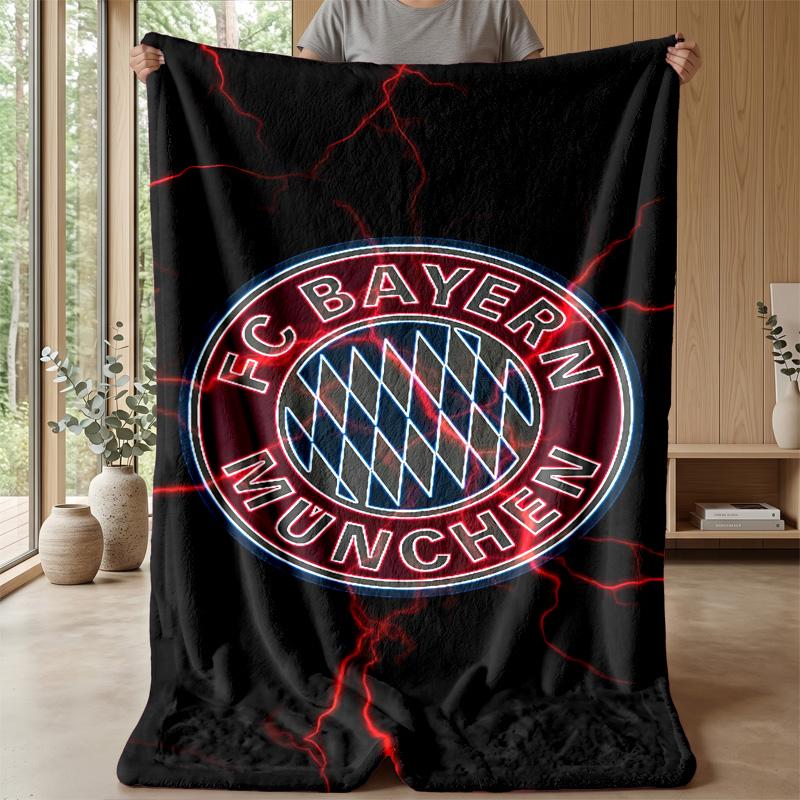 Bayern Munich Theme blanket Soft Flannel Fleece Blanket Warm Lightweight Throw Blanket for Home Sofa Bed