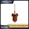 Creality Original K1C Ceramic Heating Block Kit Quick-swap Nozzle Kit High Flow Printing 3d Printer Accessories