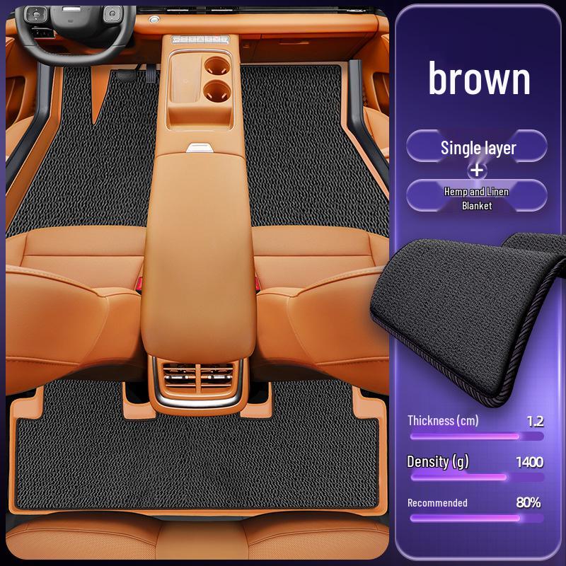 Eco-Friendly, Waterproof, Dustproof Double-Layer Floor Mats for Haval H6L - Car Interior Accessories
