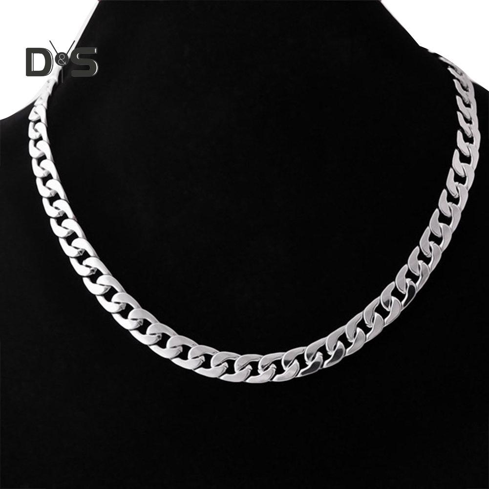 Superway Fashion Twist Oblate Wide Chain Halskjede Party Smykker Bursdag