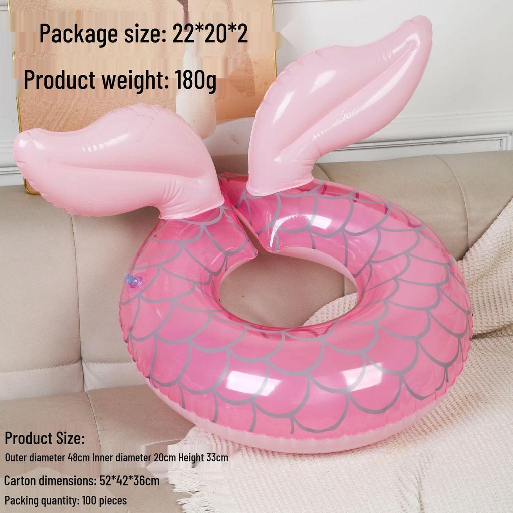 Large Toddler Boat-Themed Swimming Ring with Canopy & Steering Wheel