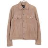 EMMETI Brown Suede JACK 3rd Type Blouson Jacket Beige 52Used