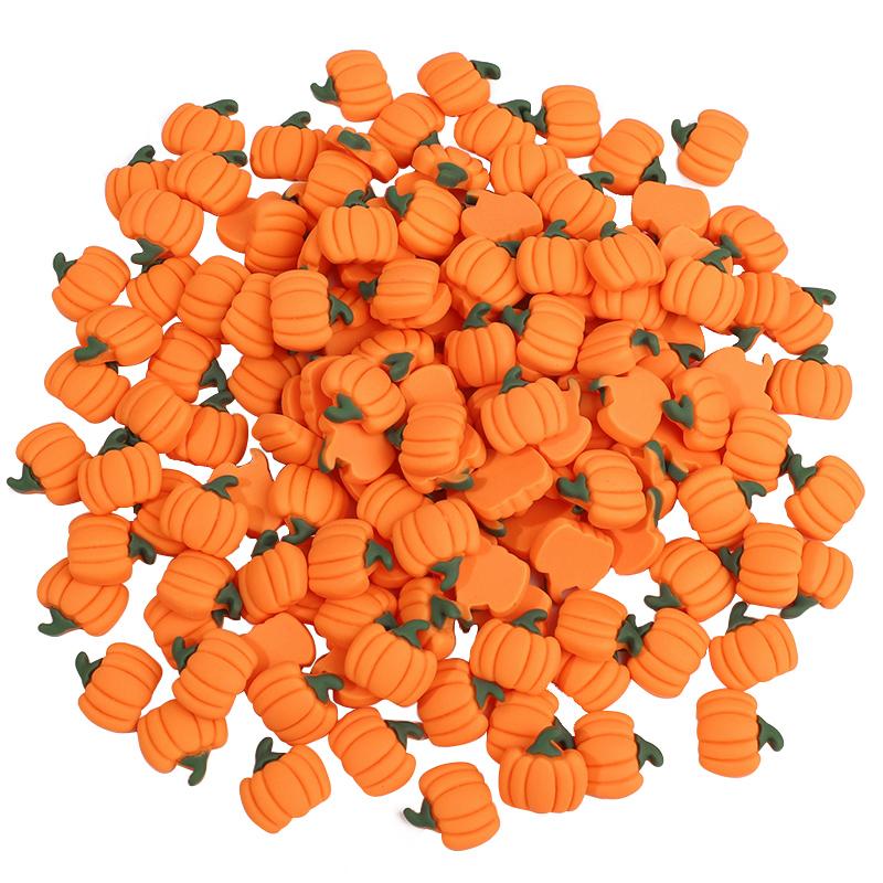20/50Pcs Mini Resin Pumpkins Miniatures Fake Vegetables for Thanksgiving Day Autumn Home DIY Craft Decoration Halloween Supplies