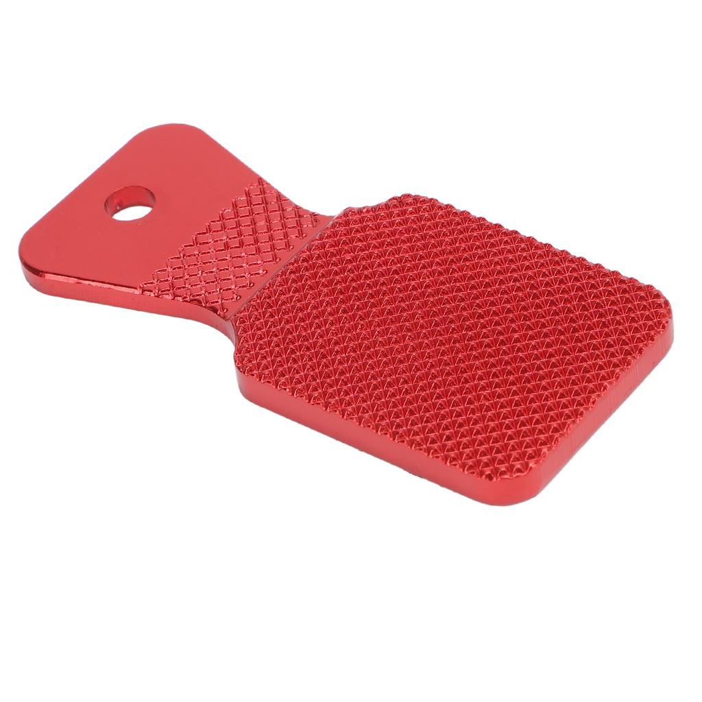 Pool Cue Tip Tapper Aluminum Ergonomic Fan Shaped Pool Cue Stick Tip Sander for Billiard Cue