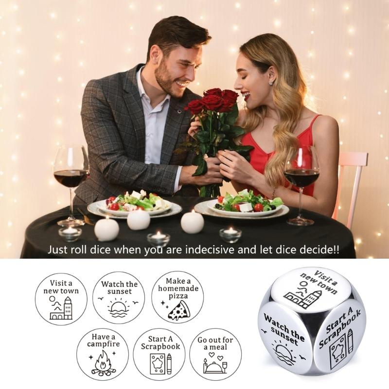 Stainless Steel Decision Making Maker Date Night Game Option For Couples New Adventure And Unforgettable Moment