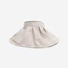 Summer Shell Sunshade Hat Uv Protection Dual Use Hair Hoop Sun Cap For Women Outdoor Beach Foldable Wide Brim Bucket Caps