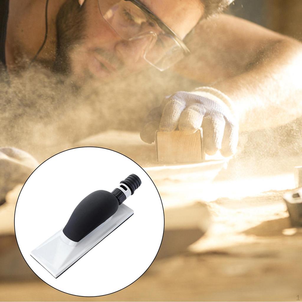 Sanding Block, Dust- Buffer Dust Extraction Grinding Block for Automobile Maintenance