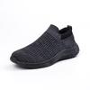Flyknit Men's Shoes Student Sports Shoes Breathable Soft Bottom Slip-on New Trendy Men's Casual Shoes