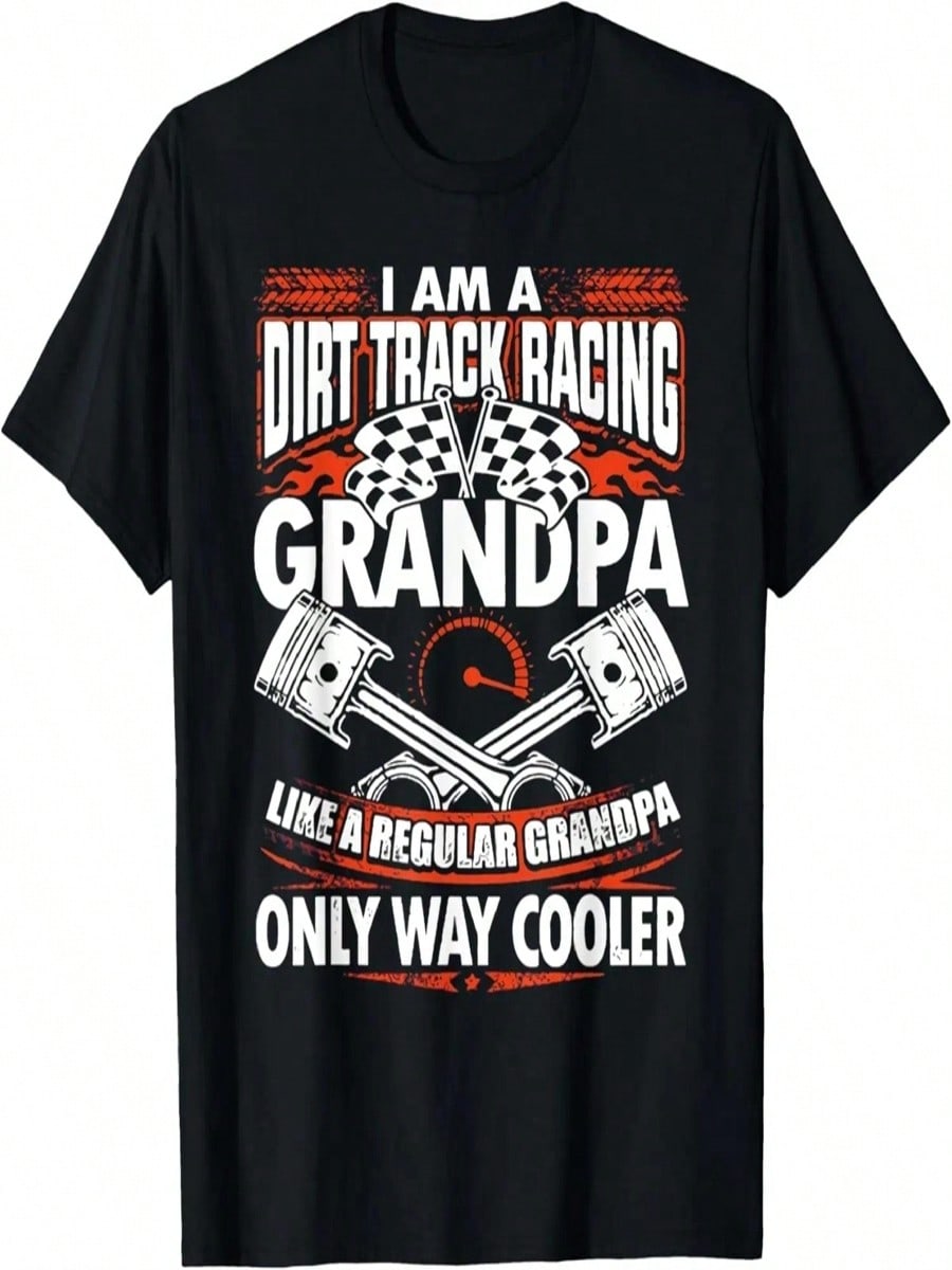 I AM A DIRT TRACK RACING T-Shirt S разноцветный