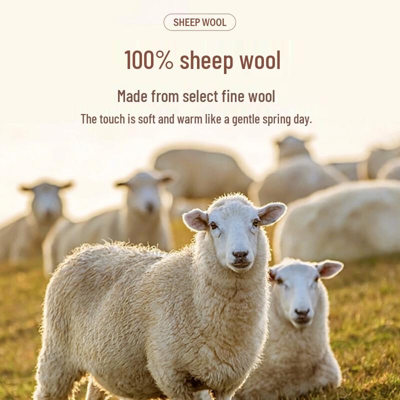 Men's Merino Wool V-Neck Pullover Vest