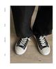 Korean Style Men's Canvas Skate Shoes, Breathable, Trendy, Versatile, Casual, Height-Increasing Soles.