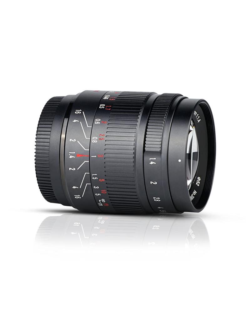 7artisans 55mm Mark Manual Focus Lens Large Aperture Mirrorless Camera Lens forFuji X F1.4 IIAPS-C X-A1 X-A10 X-A2 X-A3 X-T1 X-T10 X-T2 X-T20 X-E2