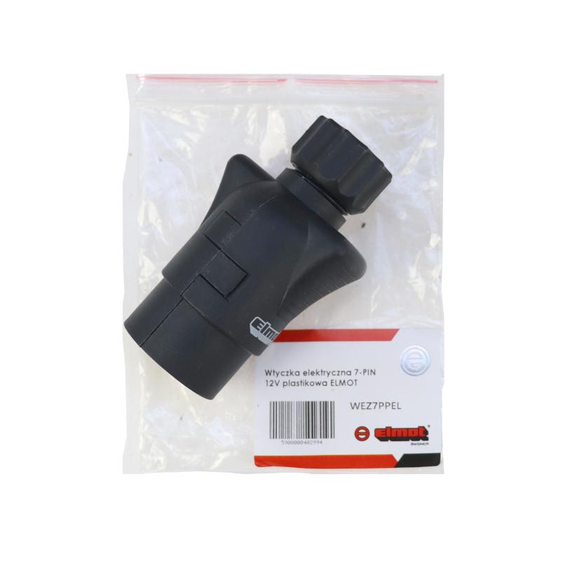 7-PIN 12/24V plastic ELMOT electrical plug