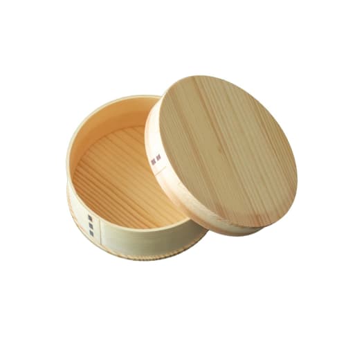 Himawarido Magewappa Lunch Box, 650ml, Round, Urethane