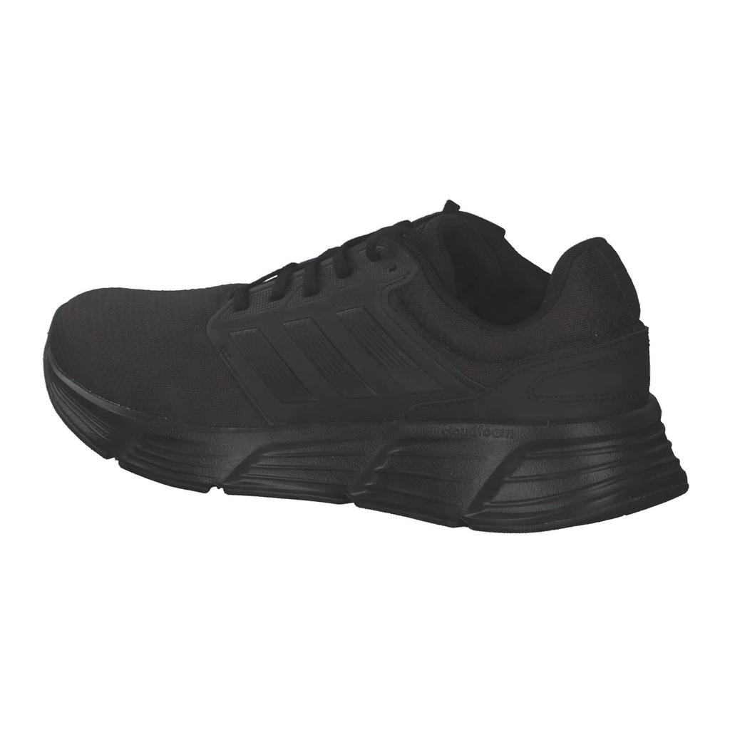 Galaxy 6 Running Shoes, Core Black/Core Black/Core Black (GW4138), Size 25.0 Cm