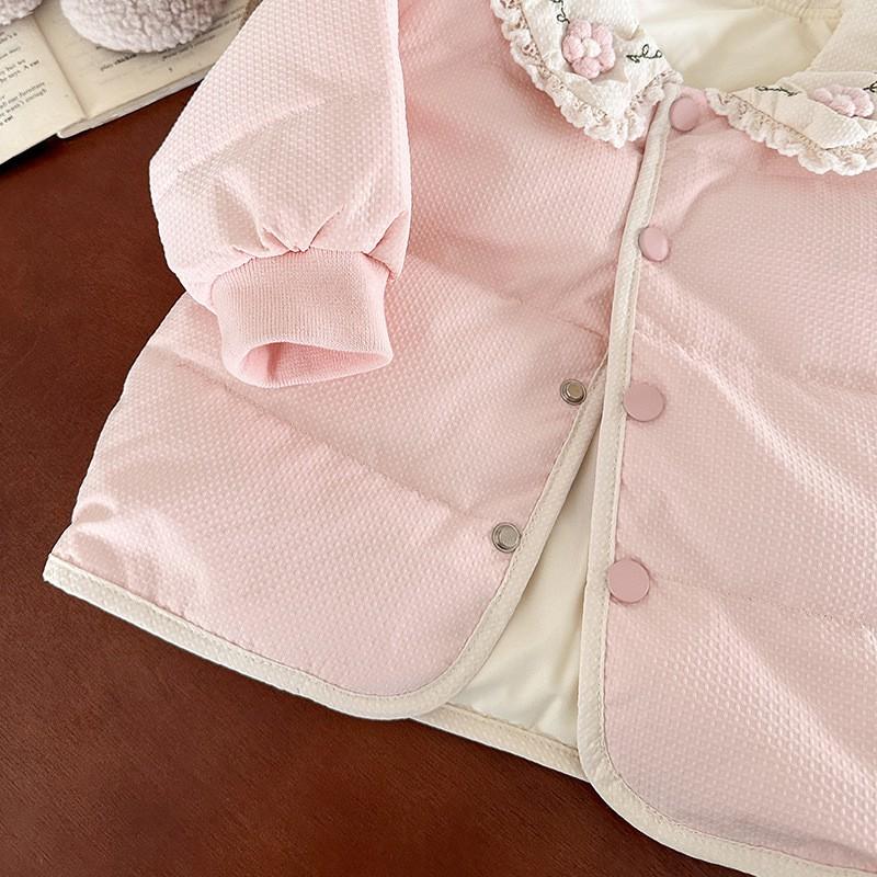 Lightweight Girls Down Inner Vest Toddler Warm Puffer Jacket Winter Baby Outerwear 1-3 Years